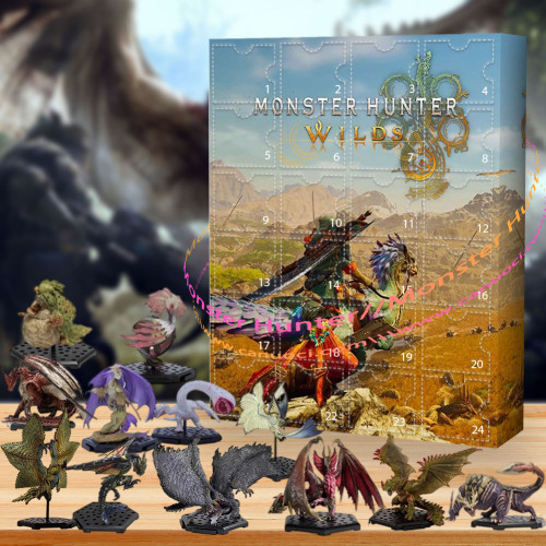 Monster Hunter.Epic battles against giant beasts.|Advent Calendar -- The One With 24 Little Doors