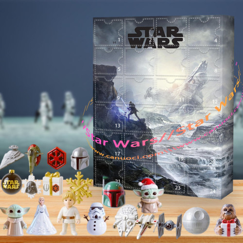 Star Wars.The Force will be with us, always.|Advent Calendar -- The One With 24 Little Doors