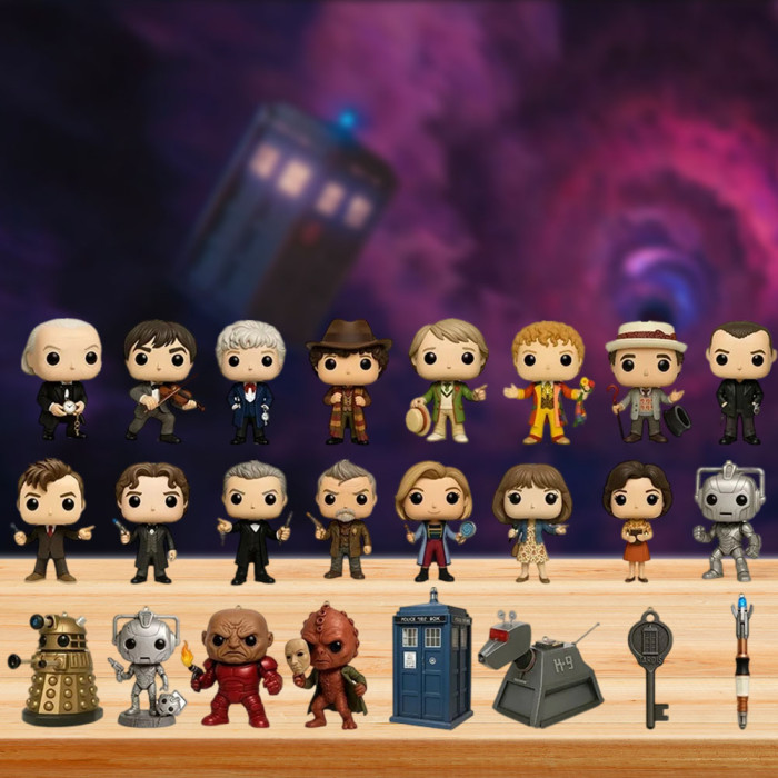 Doctor Who.The show can reinvent itself forever.|Advent Calendar -- The One With 24 Little Doors