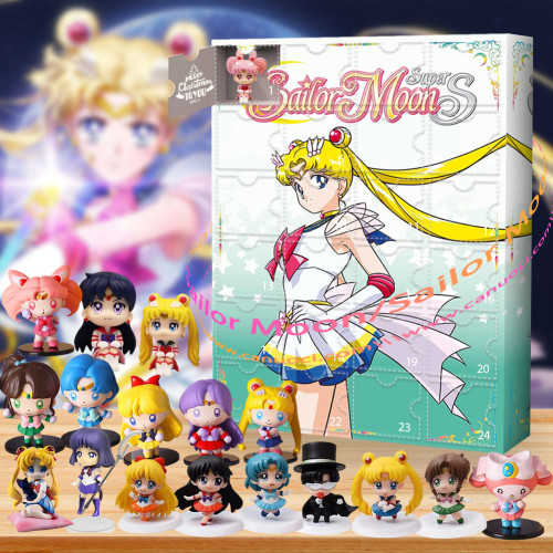 Sailor Moon.I'm still screaming 'Moon Prism Power!|Advent Calendar -- The One With 24 Little Doors