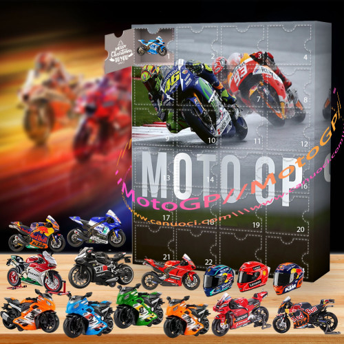 MotoGP.They are gladiators on two wheels.|Advent Calendar -- The One With 24 Little Doors