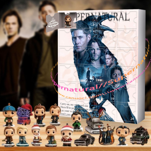 Supernatural.The Winchesters are family.|Advent Calendar -- The One With 24 Little Doors