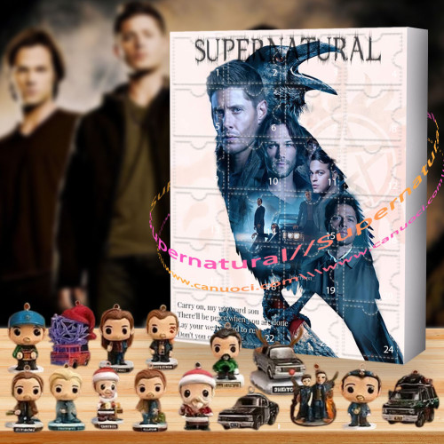 Supernatural.The Winchesters are family.|Advent Calendar -- The One With 24 Little Doors