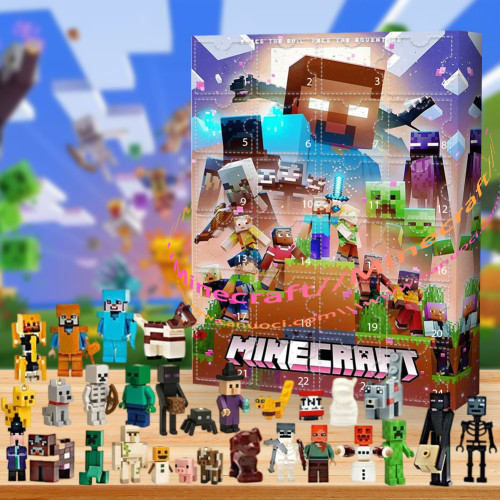 Minecraft.The OG of sandbox games.|Advent Calendar -- The One With 24 Little Doors