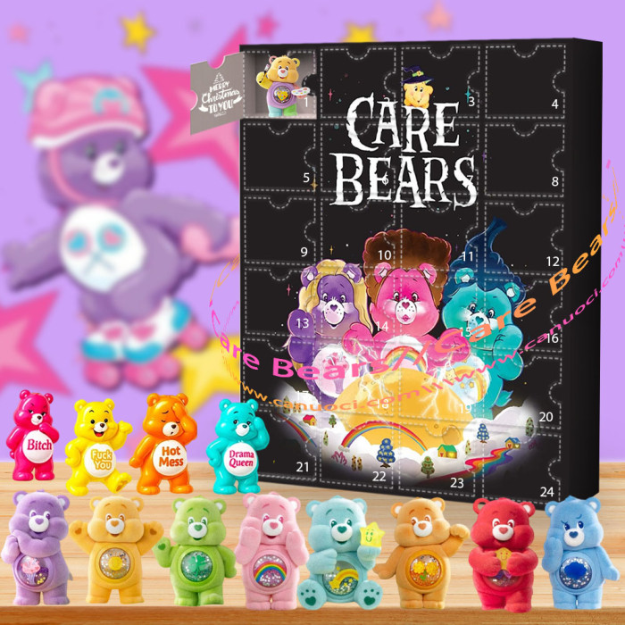 Care Bears.So wholesome!.|Advent Calendar -- The One With 24 Little Doors