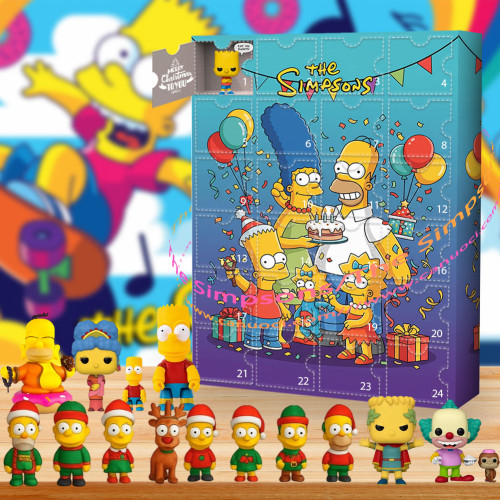 The Simpsons.The ultimate comfort watch.|Advent Calendar -- The One With 24 Little Doors