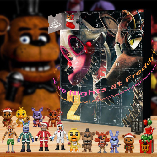 Five Nights at Freddy's.The story is mind-blowing.|Advent Calendar -- The One With 24 Little Doors