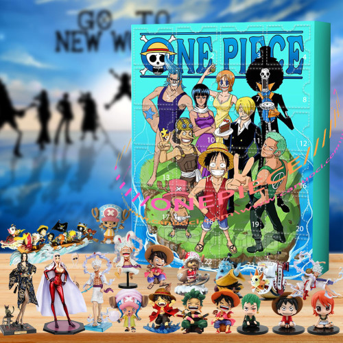 One Piece. it's an epic adventure.|Advent Calendar -- The One With 24 Little Doors