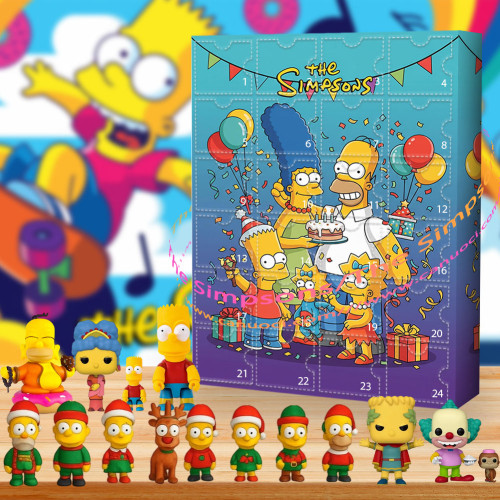 The Simpsons.The ultimate comfort watch.|Advent Calendar -- The One With 24 Little Doors