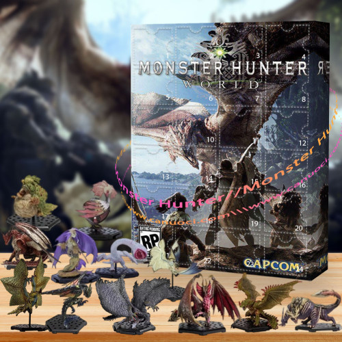 Monster Hunter.The combat is so satisfying.|Advent Calendar -- The One With 24 Little Doors