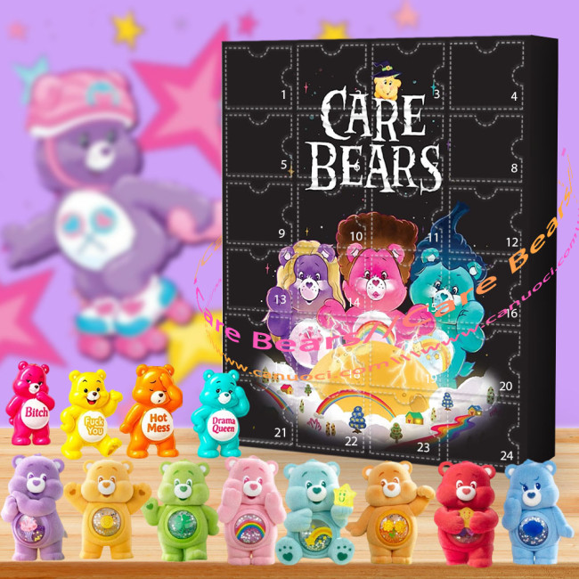 Care Bears.So wholesome!.|Advent Calendar -- The One With 24 Little Doors