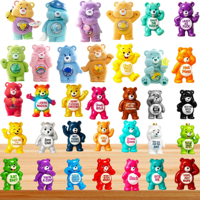 Care Bears.So wholesome!.|Advent Calendar -- The One With 24 Little Doors