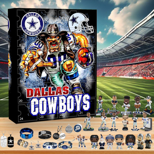 Dallas Cowboys. Love the star and the legacy.|Advent Calendar -- The One With 24 Little Doors