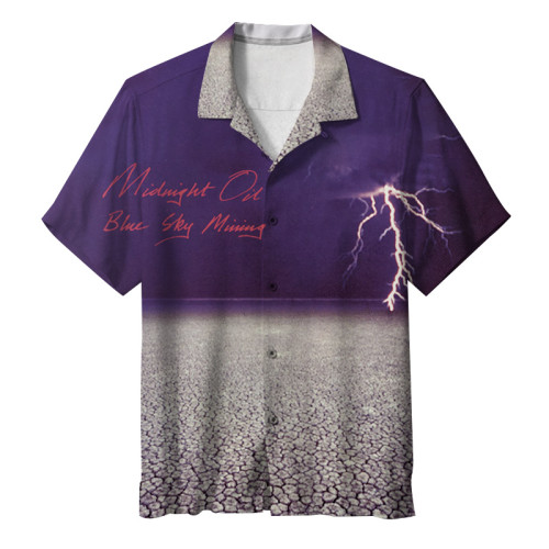 Midnight Oil.Australian rock with guts and a heart.| Unisex Hawaiian Shirt