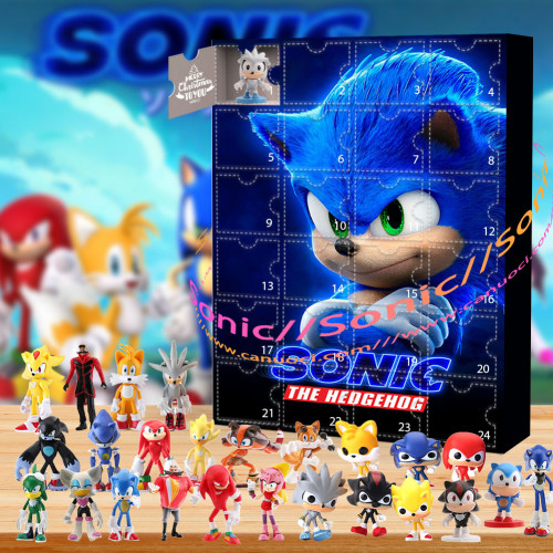 Sonic.So fast and cool.|Advent Calendar -- The One With 24 Little Doors