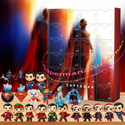 Superman.It's about doing what's right, always.|Advent Calendar -- The One With 24 Little Doors