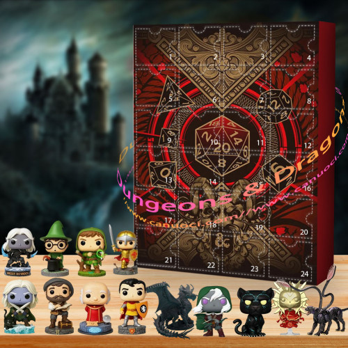 Dungeons & Dragons.Your imagination is the only limit.|Advent Calendar -- The One With 24 Little Doors
