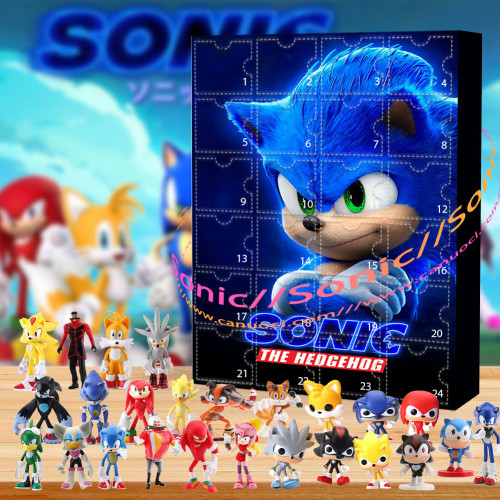 Sonic.So fast and cool.|Advent Calendar -- The One With 24 Little Doors