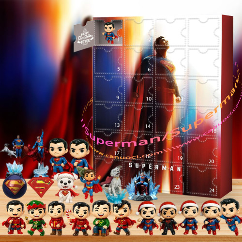 Superman.It's about doing what's right, always.|Advent Calendar -- The One With 24 Little Doors