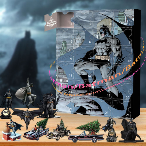 Batman.you can be a hero even with scars.|Advent Calendar -- The One With 24 Little Doors