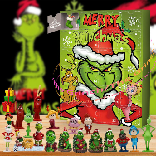 The Grinch.It's just not Christmas without it.|Advent Calendar -- The One With 24 Little Doors
