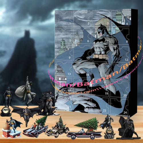 Batman.you can be a hero even with scars.|Advent Calendar -- The One With 24 Little Doors