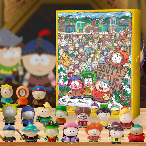 South Park.It's my guilty pleasure.|Advent Calendar -- The One With 24 Little Doors