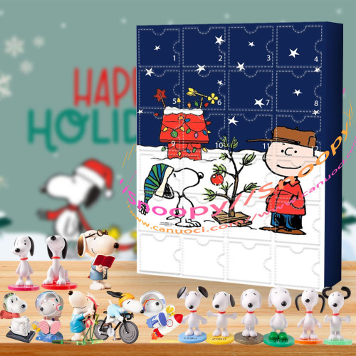 Snoopy.He's the ultimate dreamer on his doghouse! |Advent Calendar -- The One With 24 Little Doors