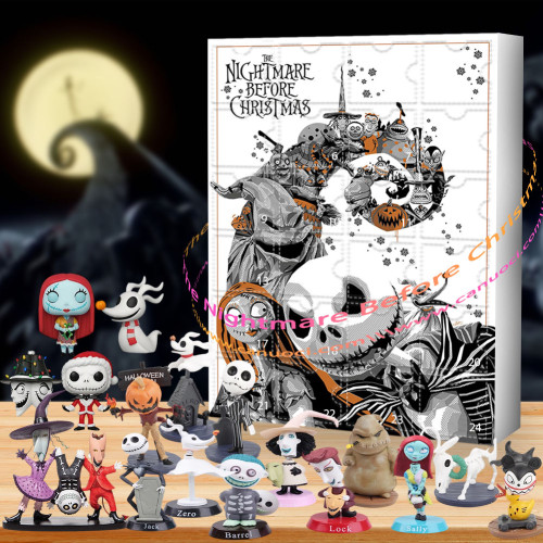 The Nightmare Before Christmas.It's my comfort film.|Advent Calendar -- The One With 24 Little Doors