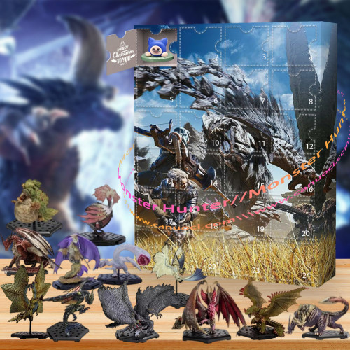 Monster Hunter.The combat is so satisfying.|Advent Calendar -- The One With 24 Little Doors