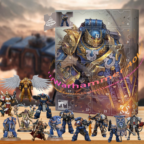 Warhammer 40,000.Best miniatures and setting ever.|Advent Calendar -- The One With 24 Little Doors