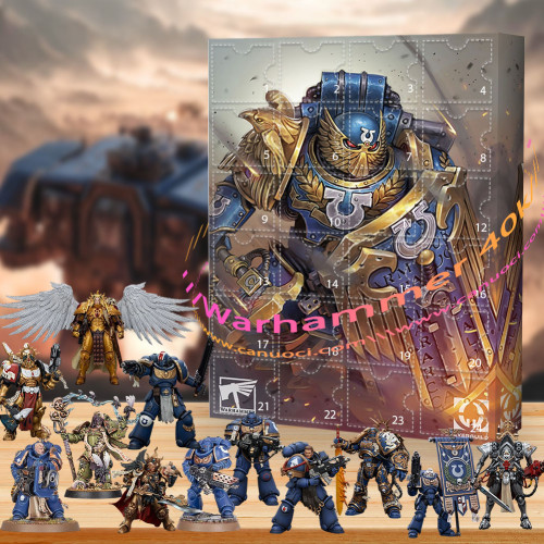 Warhammer 40,000.Best miniatures and setting ever.|Advent Calendar -- The One With 24 Little Doors