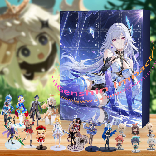 Genshin Impact.Each one feels so unique and well-developed. |Advent Calendar -- The One With 24 Little Doors