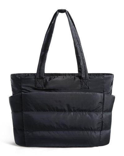Premium Lightweight Tote Bag | Large Capacity Gym & Travel Bag | Packable Down Quilted Handbag
