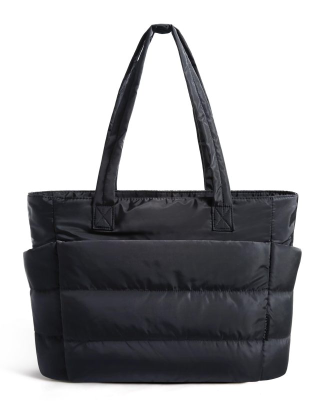 Premium Lightweight Tote Bag | Large Capacity Gym & Travel Bag | Packable Down Quilted Handbag