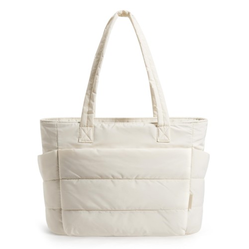 Premium Lightweight Tote Bag | Large Capacity Gym & Travel Bag | Packable Down Quilted Handbag