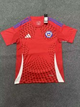 24/25 Chile Home Red Fans 1:1 Soccer Jersey
