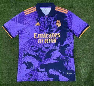 23/24 Real Madrid Purple Concept version Fans 1:1 Soccer Jersey