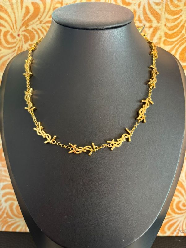 Collana YSL lunga 48cm