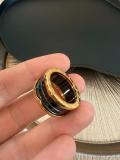 Anello Bvlgari B.Zero - 3 fasce ceramica nera base oro