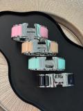 Bracciali clic Hermes Largo 2cm misura 17 base Silver