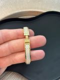 Bracciali clic Hermes sottili 8mm misura 17 base Oro