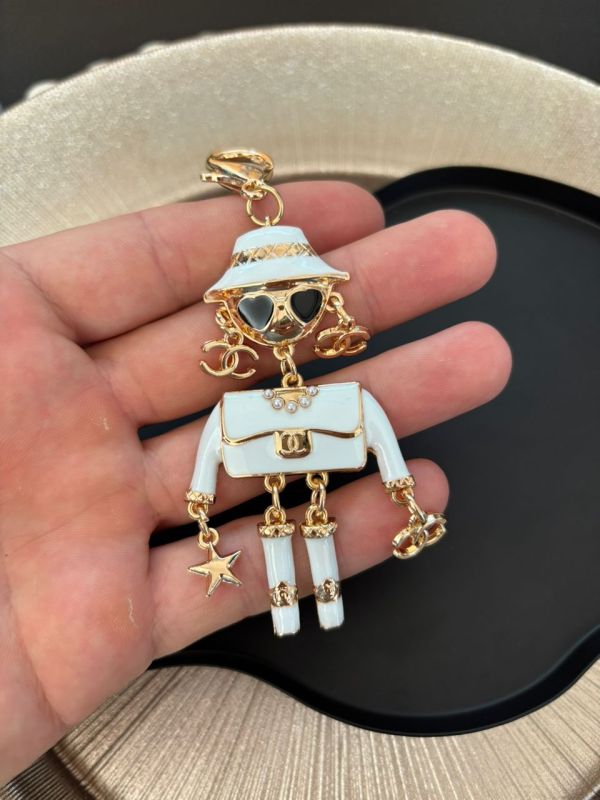 Portachiavi / Charme Chanel lungo 11cm