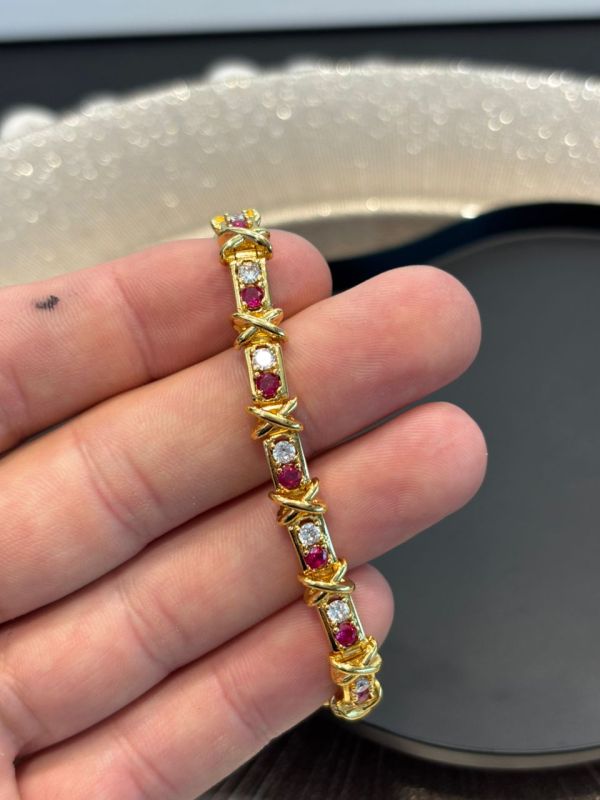Bracciale Tiffany  lungo 17.5cm