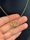Collana VLTN lunga 48cm