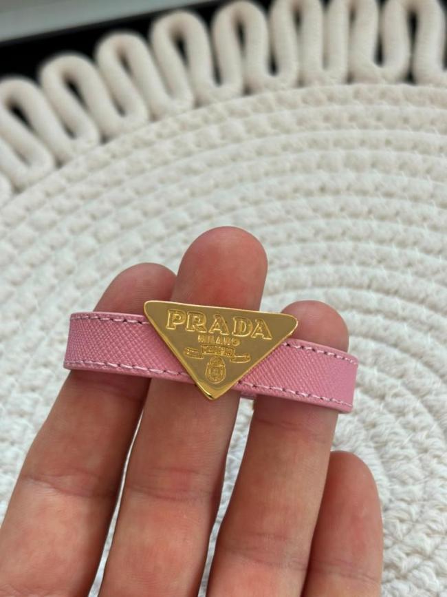 Bracciale Prada in pelle