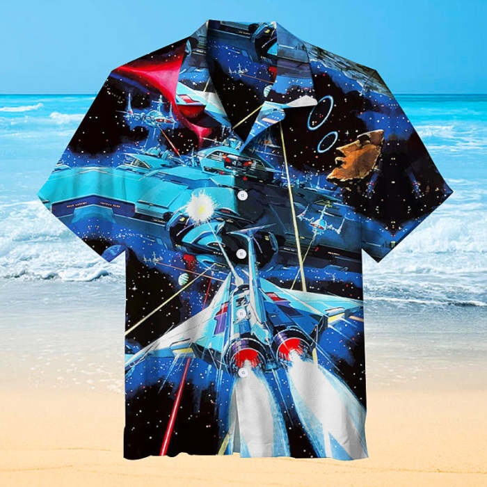 Space Wars |Universal Hawaiian Shirt