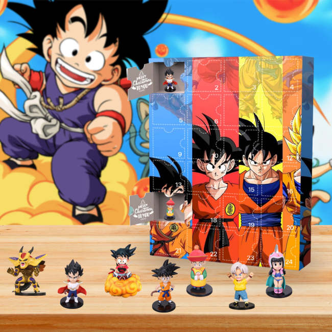 Dragon Balls Advent Calendar -- The One With 24 Little Doors
