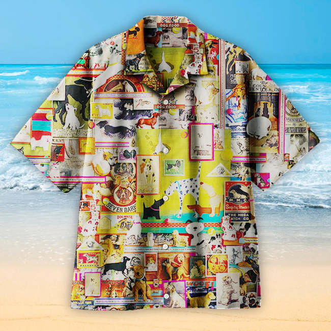 Dog City Universal Hawaiian Shirt