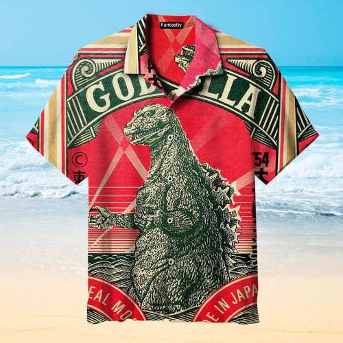 Toho Godzilla Hawaiian shirt